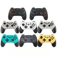 Manette de jeu sans fil, poignée à 6 axes, double moteur, joystick à vibrations, bouton Turbo, conception ergonomique pour