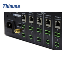 Amplificador de Audio Digital Thinuna PP-6284 II/4450P, Sistema PA, 4 Canales, Mezclador Estéreo, con BT/USB/FM