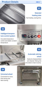 Temper thanh sô cô la rung bảng nhiệt độ hướng dẫn sử dụng enrobe 8kg sô cô la temper máy để bán - Product Image 5