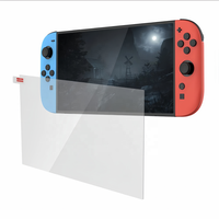 Protection d'écran en verre trempé anti-explosion HD pour console de jeux portable Nintendo Switch Lite OLED, film protecteur