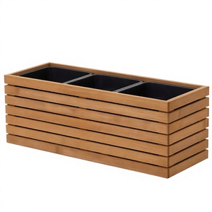 2024 G0077-A47 Macetas Colgantes Nórdicas de Madera, Creativas, Simples, Geométricas, para Suculentas y Flores, Mini Bandeja para Centro Comercial - Product Image 4