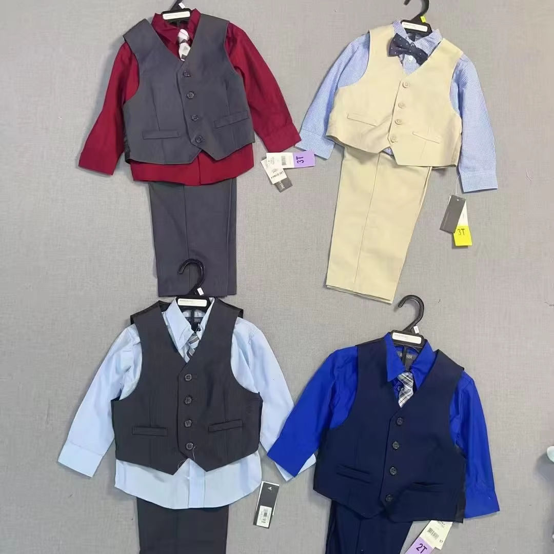 New Designer Boys Clothing Sets Casual Polyester/Cotton Canvas