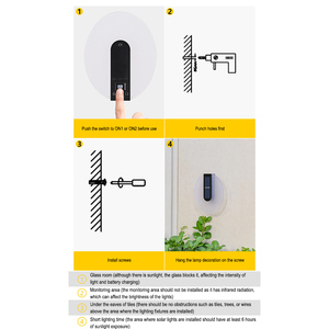Lámpara Solar LED para Exteriores, Lámparas de Jardín, Lámpara Solar Impermeable para Cercas, Decoración Navideña, Guirnalda de Luces LED - Product Image 5