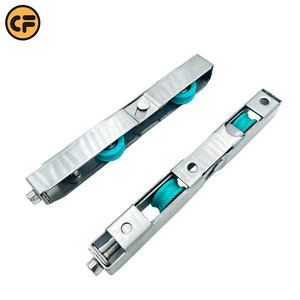 Raccordi a rulli per porte scorrevoli per carichi pesanti resistenti alla corrosione in acciaio inossidabile - Product Image 1
