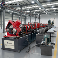 Machine de formage à froid pour profilés en C de rayonnages de stockage robustes et de croisillons diagonaux pour entrepôts