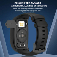 Reloj Inteligente SOS para Personas Mayores con Correa de Acero Inoxidable, GPS, Resistente al Agua IP67, Control Remoto, Atención Médica, Alarma de Caídas y SDK para Alzheimer