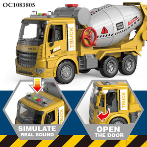 Véhicule de construction à friction personnalisé, camion, jouets enfants avec lumière et son - Product Image 3