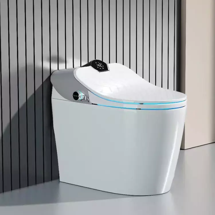 Modern High-end Automatic Bathroom Sanitary Wares Floor Intelligent Toilet Smart toilets