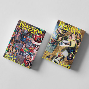Set all'Ingrosso di 55 Carte Fotografiche Kpop KATSEYE 2026 Mod & Mad Lomo, Album BEAUTIFUL CHAOS, Cartoline Illustrate - Product Image 5