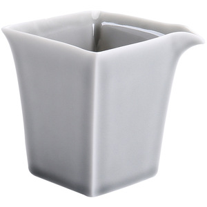 Nhật Bản Tea Set Lớn Gốm Công Bằng Cup Công Bằng Mug <span class=keywords><strong>Handmade</strong></span> Băng Màu Xám Men Trà Nồi Đơn Giản Trà Bình - Product Image 5