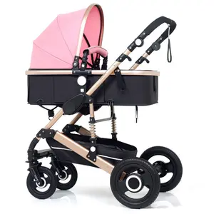 Reborn baby foldable hot sale triplets pram used baby stroller