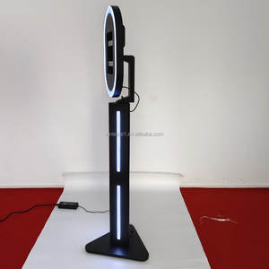 Meilleur choix 2025 : Coque de photomaton <span class=keywords><strong>pour</strong></span> <span class=keywords><strong>iPad</strong></span> avec éclairage LED d'appoint, anneau lumineux portable, photomaton manuel <span class=keywords><strong>pour</strong></span> <span class=keywords><strong>iPad</strong></span> de luxe avec <span class=keywords><strong>imprimante</strong></span> - Product Image 2