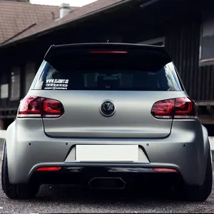 Spoiler de coffre arrière StarNav style robot, extension de spoiler de toit arrière, kit carrosserie tuning pour Golf 6 Mk6 GTD R20 - Product Image 5