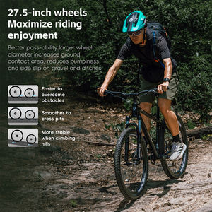 WEST BIKING Vélo VTT Dirt Jump 27,5 Pouces en Alliage d'Aluminium Léger, Vélo de Montagne Tendance Facile à Contrôler, BMX Portable et Durable - Product Image 4