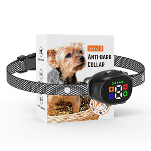 Collier anti-aboiement pour chien, noir, ABS, équipement d'entraînement automatique anti-aboiement pour petits chiens - Product Image 5