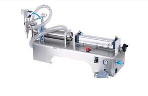 Machine de distribution quantitative précise semi-automatique pneumatique pour liquides, machine de remplissage de détergent à lessive et d'huile alimentaire - Product Image 2