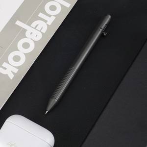 Stylo à bille de luxe en titane noir mat sculpté personnalisé Sports Action Bolt <span class=keywords><strong>Gun</strong></span> Metal Lapiceros Rentable - Product Image 4