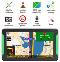 Cảnh Báo Tốc Độ Giao Thông GPS Navigation 7 Inch Màn Hình Điện Dung 8GB Xe Di Động Xe Tải GPS Hệ Thống Định Vị