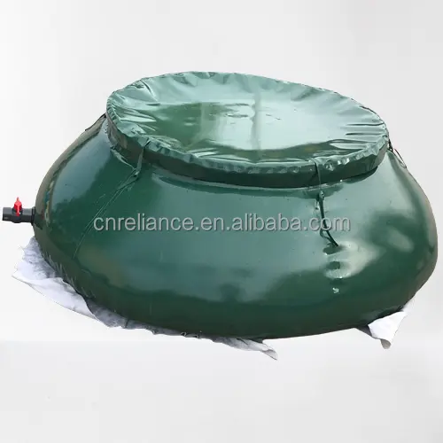 Fornecedor de fábrica tanque de cebola dobrável auto-sustentável de 2000 litros para água da chuva para jardim