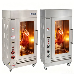 Machine à griller les poulets électrique rotative sans fumée pour les aires de restauration et les centres commerciaux en intérieur - Product Image 5