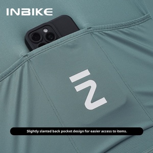 INBIKE ODM của nam giới Aero phù hợp với đi xe đạp Jersey cao Wicking mùa hè xe đạp hàng đầu đi xe đạp Jersey cho nam giới - Product Image 5
