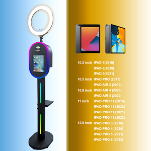 Envío súper rápido EE. UU. Almacén Stock IPad Photo Booth Estación de intercambio social para eventos Compatible DSLR Incluye estuche de vuelo - Product Image 5