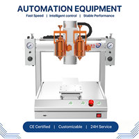 Robot de distribution automatique à quatre axes pour colle à viscosité moyenne, système de distribution de pâte à souder, machine de distribution