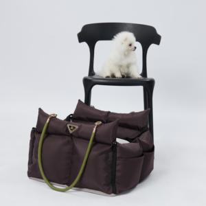 Lüks köpek araba koltuğu yatak rahat köpek kanepesi iç yastık ile köpek Booster - Product Image 6