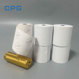 Rollo de Papel para Recibos de Grado Industrial, Sensible al Calor, Bajo Polvo, Impresión Trasera, Alta Calidad, 57x50mm, 65gsm - Product Image 1