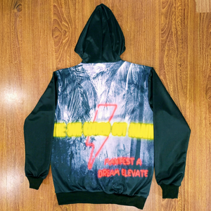 เสื้อฮู้ดดี้และเสื้อสเวตเชิ้ตผ้าฟลีซพิมพ์ลายแบบ Heat-Transfer ผลิตจากผ้าฝ้าย 100% ชุดวอร์มแบบซักได้ เป็นมิตรกับสิ่งแวดล้อมและระบายอากาศได้ดี - Product Image 1