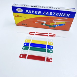 Đồ Dùng Văn Phòng Phẩm Dụng Cụ Buộc Hồ Sơ Giấy Bằng Nhựa <span class=keywords><strong>Pvc</strong></span> Nhiều Màu Sắc Nhà Cung Cấp - Product Image 1