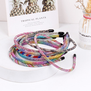 Hua Liyu – bandeaux en strass pour femmes, accessoires de cheveux à la mode de style coréen, DZ009 - Product Image 3