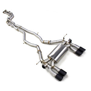 عادم ضبط Catback لسيارة بي دبليو M3/f4/F82 mt سباق من الفولاذ المقاوم للصدأ أنبوب عادم كاتم للصوت هروب صوتي - Product Image 1