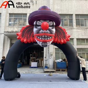 Arche gonflable géante en forme de tête de clown maléfique pour Halloween, fête à thème d'horreur, événement de <span class=keywords><strong>cirque</strong></span>, affichage publicitaire - Product Image 6