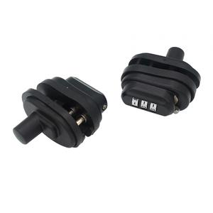 Chiusura magnetica antifurto a 3 cifre per uso della porta delle armi da fuoco materiale in lega di zinco tipo grillo a grillo 38mm - Product Image 6