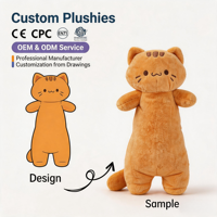 Zhuoyou : Fabricant de peluches personnalisées sur mesure – Créez votre propre design, personnage d'anime personnalisé, poupée en peluche en coton PP anti-stress