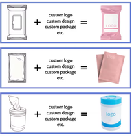 Lingettes nettoyantes pour chaussures personnalisées en marque privée, qualité supérieure pour les baskets, provenant du fabricant