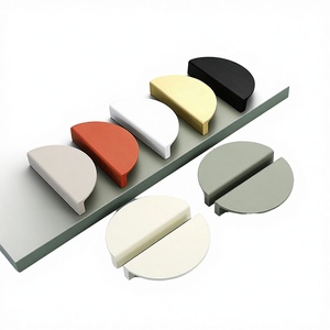Vierkante deurknoppen en ladegrepen van aluminiumlegering voor kledingkasten, slaapkamers, woonkamerkasten - duurzaam, eenvoudige installatie - Product Image 5