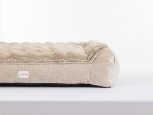 Lit orthopédique pour chien <span class=keywords><strong>Etrip</strong></span>, lavable, en mousse à mémoire de forme, luxe, sur mesure, imperméable, canapé-lit pour chien - Product Image 5