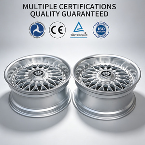 Jantes en alliage Flowtone Wheels BB <span class=keywords><strong>Sport</strong></span> 17 18 pouces 5X108/114.3mm ET 20/25 Design Mesh pour voitures particulières, jantes de rechange - Product Image 4