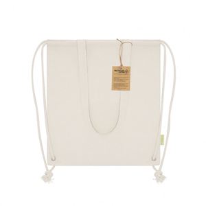 Nueva Bolsa de Lona Promocional con Cordón, Diseño Serigrafiado, 140g/m2 Algodón con Interior Reforzado de Aluminio - Product Image 4