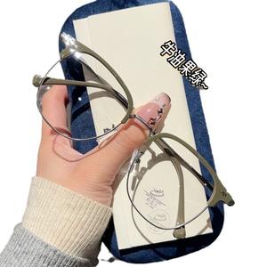 Gafas Artblue Light Oval de montura completa TR para hombres y mujeres, lentes unisex con bloqueo de luz azul, lentes de PC 31007 - Product Image 5