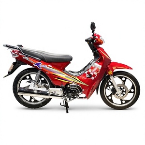 Vente en gros de motos Underbone de type C100 de 50cc à 125cc pour le Brésil |   Moteur à couple élevé avec jantes en acier renforcé et autocollants personnalisés - Product Image 4