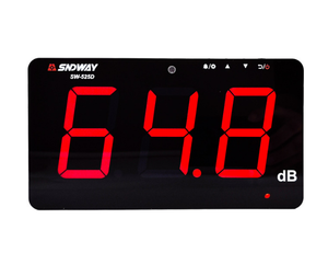 Sonometre numérique suspendu SNDWAY SW-525b, 30 à 130 dB, grand écran LCD, mesure du bruit pour restaurant - Product Image 5