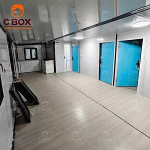 บ้านสำเร็จรูป Cbox ขนาด 40 ฟุต สไตล์วิลล่าสมัยใหม่ สำนักงานพับได้ บ้านสำเร็จรูปสำหรับครอบครัว 2-3 ห้องนอน พื้นที่ใช้สอยกว้างขึ้นได้ บ้านคอนเทนเนอร์ - Product Image 5