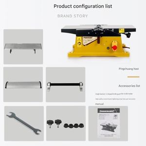 High Quality Portable <b>Bench</b> Planer for Home Use New Condition Woodworking <b>Tool</b> with 220v Spiral Cutter Head and Motor - Product Image 5