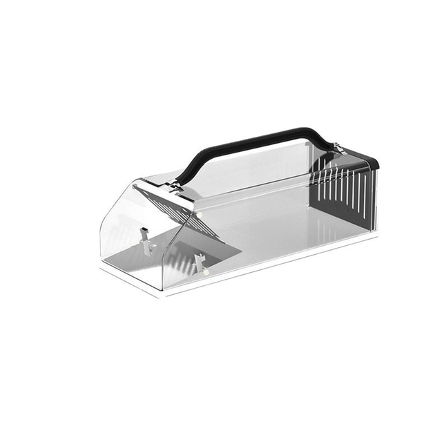 Cheap Price Clear Plastic Live Mouse Trap Rodent Cage Rat Catcher Humane Pest Control Box Reusable Safe for Indoor Outdoor Use