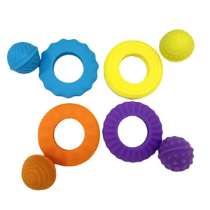 4 <b>Pack</b> UFO Silicone Magnetic Sensory Quiet <b>Fidget</b> Toys for Anxiety Travel Classroom Toys - Product Image 3