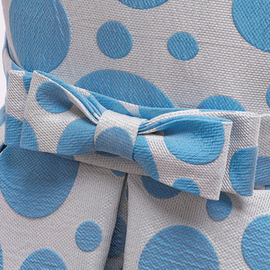 Nuestra Empresa Busca Distribuidor: Vestido de Princesa Coreano con Lazo, Estampado de Flores y Puntos para Niñas - Product Image 5