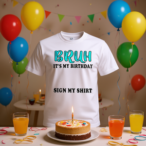 Maglietta con stampa digitale del segno zodiacale My Shirt, a maniche corte, girocollo, unisex, per adulti - Product Image 2